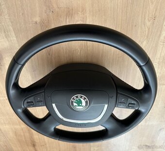 Multifunkčný volant škoda superb 2 octavia 2 facelift - 4