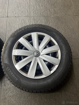 Predam zimnu sadu s plechovymi diskami a rozmerom 215/60 R16 - 4
