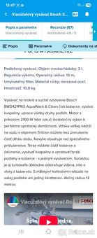 Viacúčelový vysávač Bosch Serie | 4 BWD421PRO biely - 4