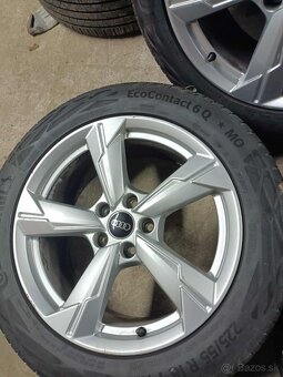 4ks alu disky orig. Audi 5x112 R18 letné 6mm 225/55 r18 - 4