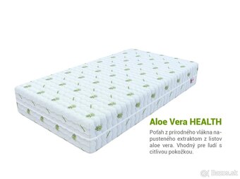 Biela posteľ 100 x 200 cm s úložným priestorom + matrac - 4