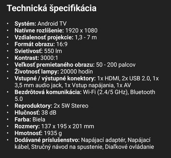 Projektor Wanbo T6 Max - 4