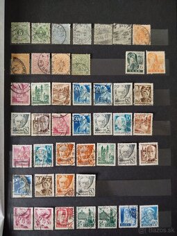 Nemecké štáty - partia známok - 4