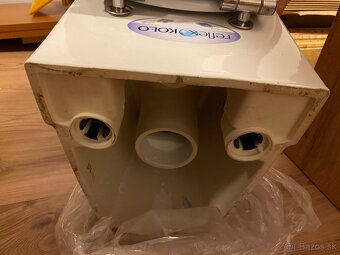 WC Kolo nepoužité závesné WC + soška - 4