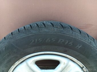 Predám Dohodou 215/65 R16 sadu kolies na Dacia Duster . - 4