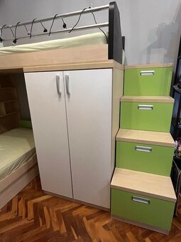 poschodová posteľ. študentská izba - 4