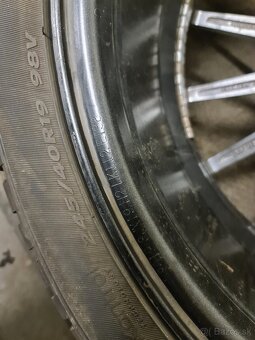 5X112 R19 ALUTEC-GERMANY + ZIMNE PNEU 245/40 R19 - 4
