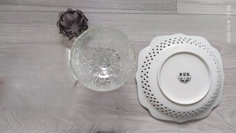 Predám tieto ozdobný čínsky tanier , misky a popolník a novú - 4