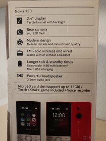 Nový nepoužívaný mobil Nokia 150 - 4