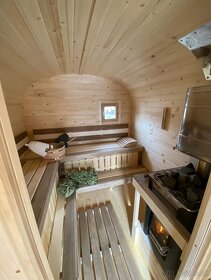 Dřevěná kvadro sauna - 4