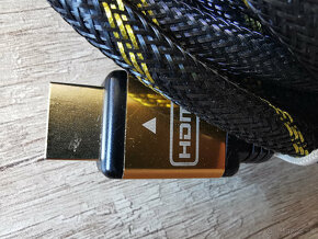 ROLINE Kábel HDMI M/M 10m, High Speed+Eth, 4K@30Hz, Gold - 4