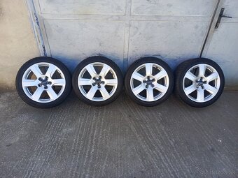 Predám Org.alu kola Audi 5x112 R17 SKODA,SEAT,W,MERCEDES - 4