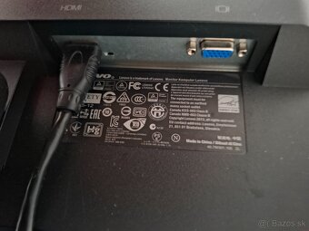 24" Lenovo ThinkVision LT2423 čierny - 4