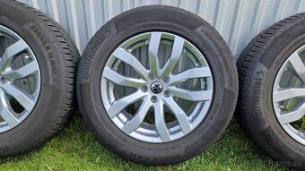 Zimná sada kolies VW Touareg 3, 5x112 R18 + pneu - 4