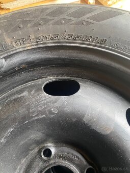 Zimné pneumatiky na diskoch 215/55 R16 - 4