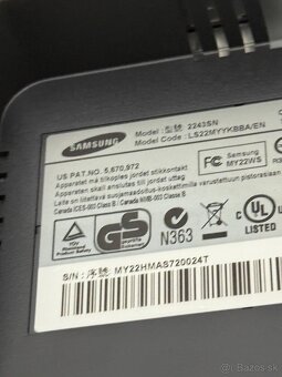 Samsung monitor 22435N - Funkčný - 4