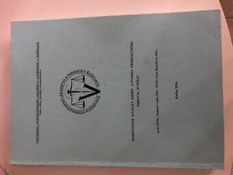 Predám materiály na UVLF - 4