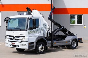 MERCEDES ATEGO 12T HÁKOVÝ NOSIČ KONTAJNEROV HYDRAULICKÁ RUKA - 4