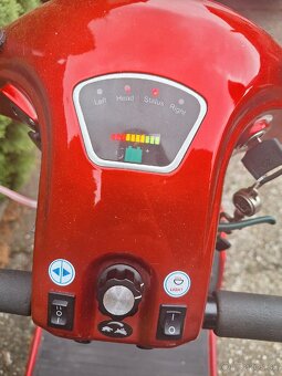 Elektrický invalidný vozík skúter moped pre seniorov - 4