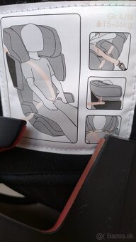 Predám autosedačku,značka Cybex Solution x-fix - 4