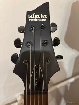 Elektrická gitara Schecter Omen-6 a Marshall 10 - 4