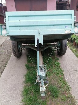 Vyklápacia vlečka za malotraktor - 4