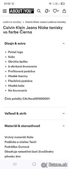 Tenisky Calvin Klein 37 - 4