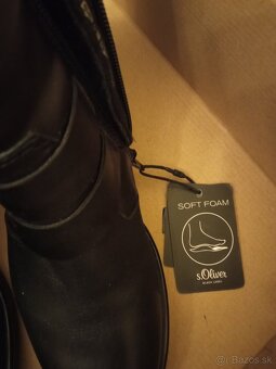 Kožené čižmy s prackami - 4