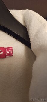 Damska kremova bunda XL - 4