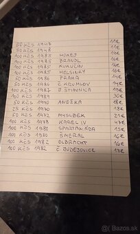 Československe mince. - 4