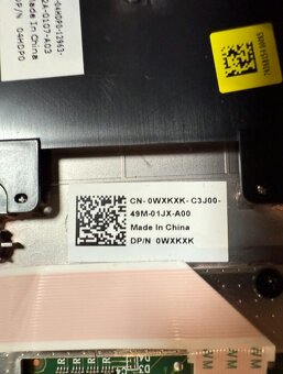 Palmrest s touchpadom Dell – diel 4HDP0 / WXKXK - 4