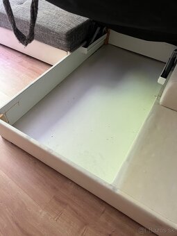 Rozkladací gauč s uložným priestorom - 4