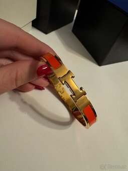 Ocelové náramky van cleef, cartier, Hermes - 4