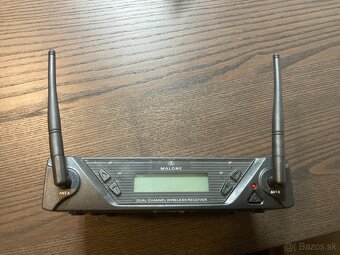 Bezdrôtový dvojmikrofón - sada Malone B4R-UHF-450-Duo1 - 4