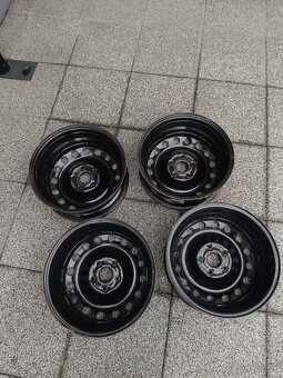 ✅5x112 R16 plechové disky - 4
