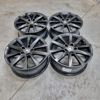 Hliníkové Škoda disky 5x112 R18 7,5J ET51 - 4