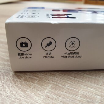 Bezdrotový 2.4G mikrofonný systém K9 - 4