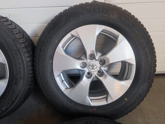 TOYOTA RAV4 zimné alu disky 5x114,3 R17+ 225/65/17 nepou - 4