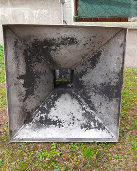 Komín pre záhradný gril - nerez - 4