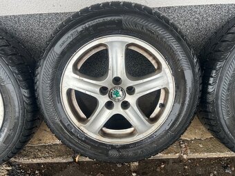 Zimná sada koles 195/65r15 5x100 - 4