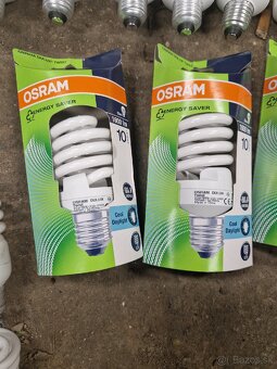 Úsporné žiarivky Osram a iné E27. - 4