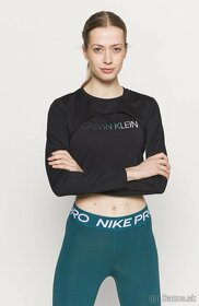 Nový top s crop top mikinou 2v1 Calvin Klein 100% originál - 4