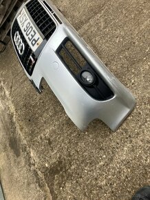 Predni naraznik audi a4 b7 04-08 s-line stribrny - 4