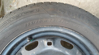4ks pneu na diskoch 165/70 R14 - 4