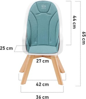 Jedalenska stolicka 2v1 KinderKraft - 4