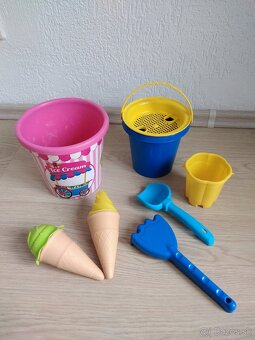Hračky do piesku - 3€ retro kocky - 4