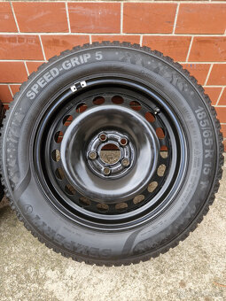 5x100 r15 et40 disky kolesa vw polo skoda fabia rapid 185 65 - 4