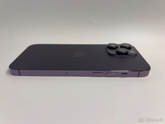 IPHONE 14 PRO MAX DEEP PURPLE 256GB ZÁRUKA - DOBRÝ STAV - 4