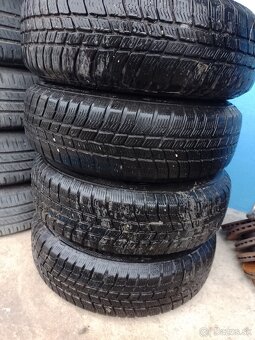 Predám obuté 14" kolesá 5x100 - 4