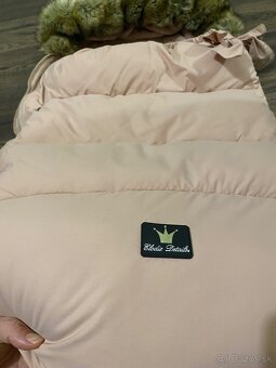 Zimný fusak do kočíka - 4